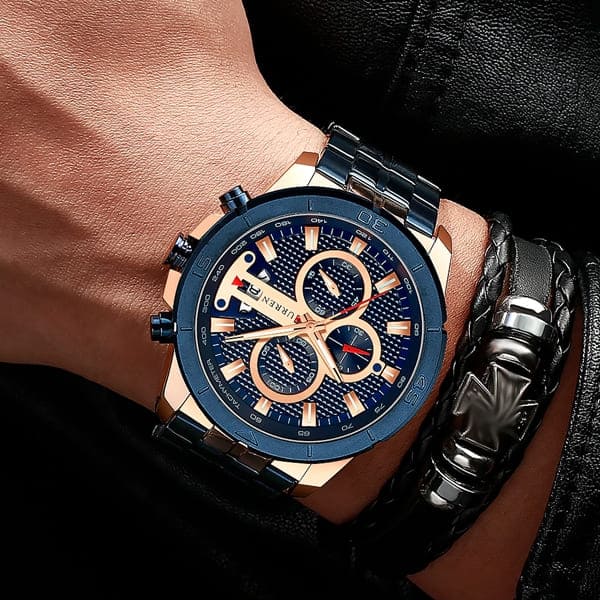 Reloj curren 8337 análogo - azul - Imagen 8