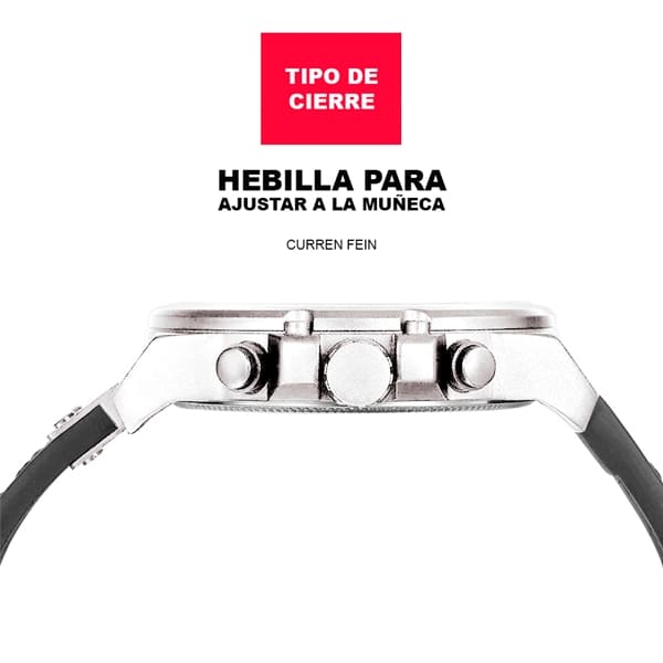 Reloj curren análogo 8314 - negro - Imagen 7