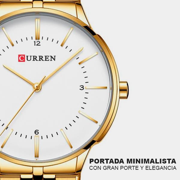Reloj curren 8321 análogo - dorado - Imagen 5