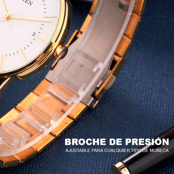 Reloj curren 8321 análogo - dorado - Imagen 6