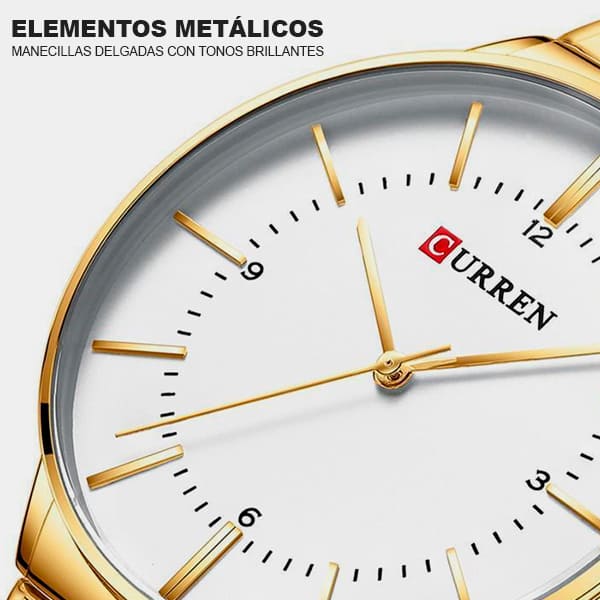 Reloj curren 8321 análogo - dorado - Imagen 7