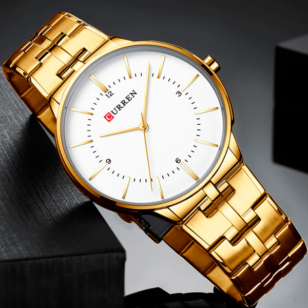 Reloj curren 8321 análogo - dorado - Imagen 4