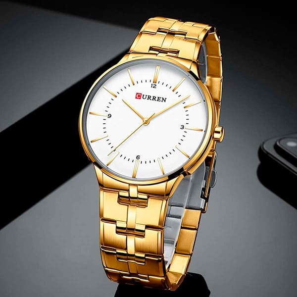 Reloj curren 8321 análogo - dorado - Imagen 3