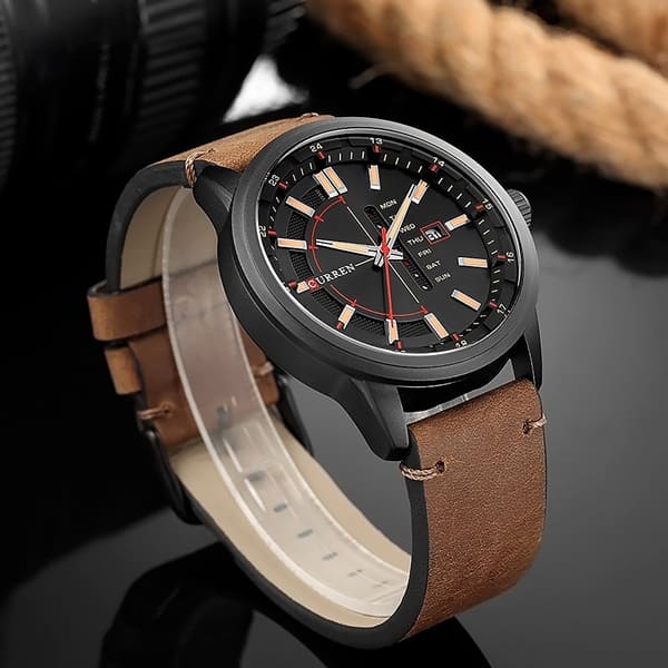 Reloj curren 8307 análogo - café - Imagen 4