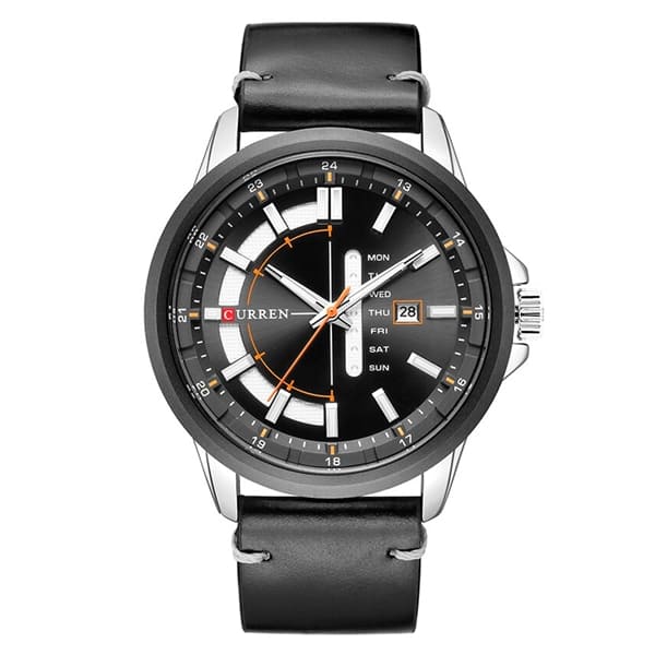 Reloj curren 8307 análogo - negro
