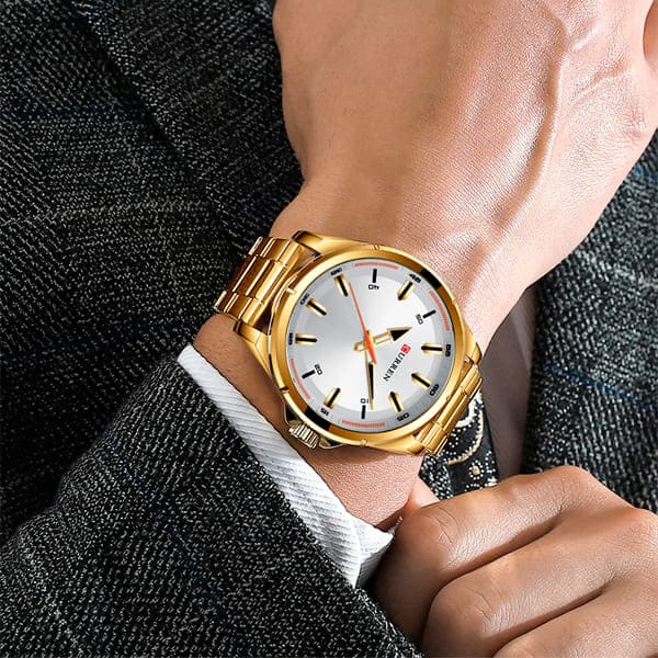 Reloj curren 8320 análogo - dorado - Imagen 5