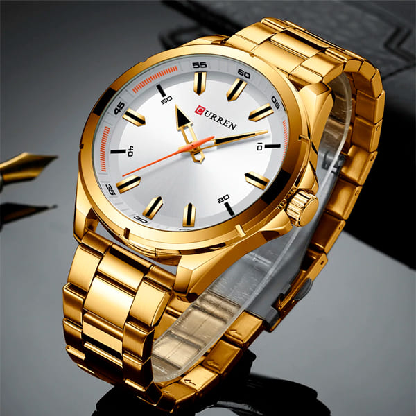 Reloj curren 8320 análogo - dorado - Imagen 3