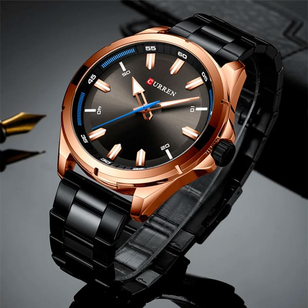 Reloj curren 8320 análogo - negro - Imagen 3