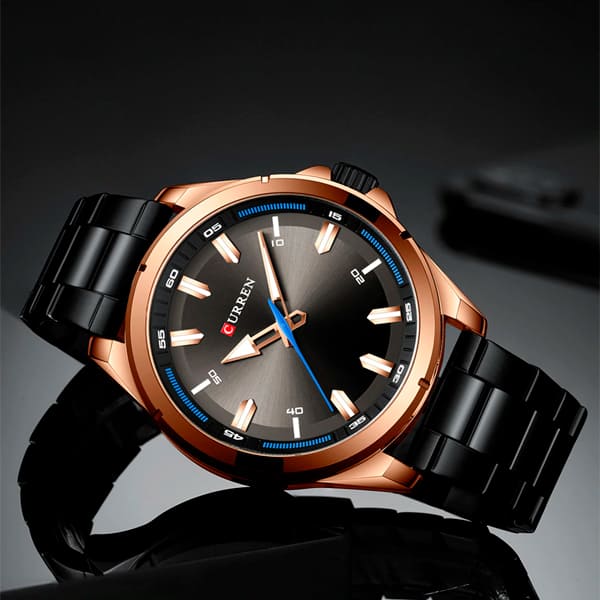 Reloj curren 8320 análogo - negro - Imagen 4