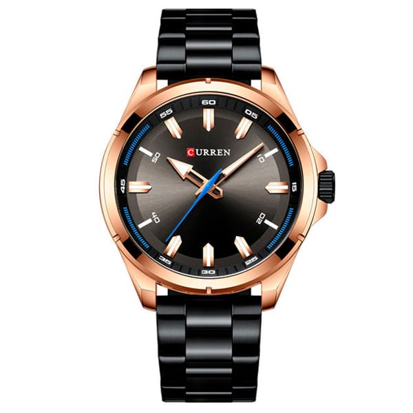 Reloj curren 8320 análogo - negro