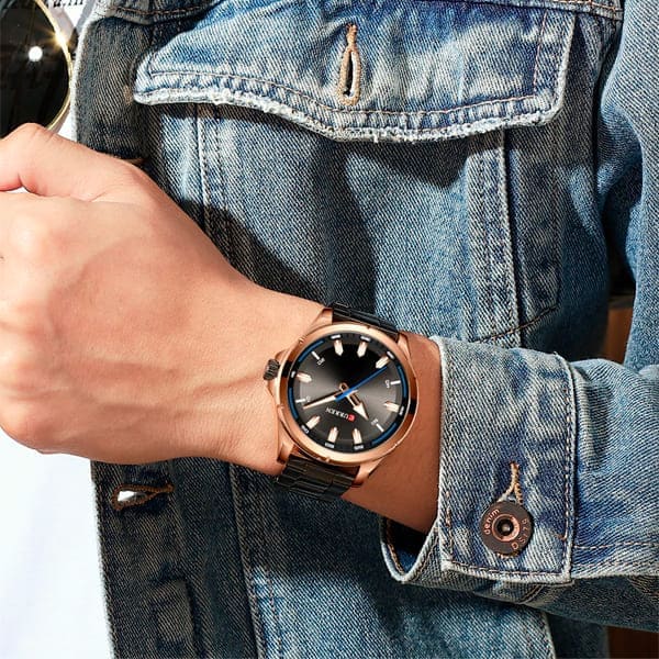 Reloj curren 8320 análogo - negro - Imagen 5