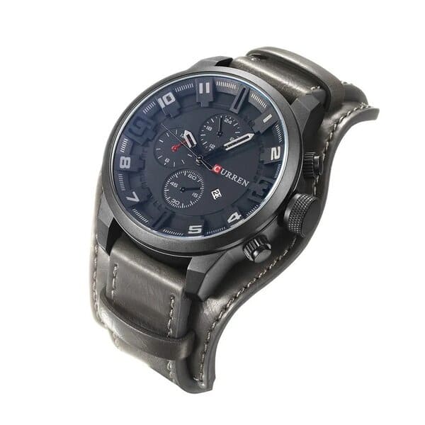 Reloj curren 8225 análogo - negro - Imagen 2