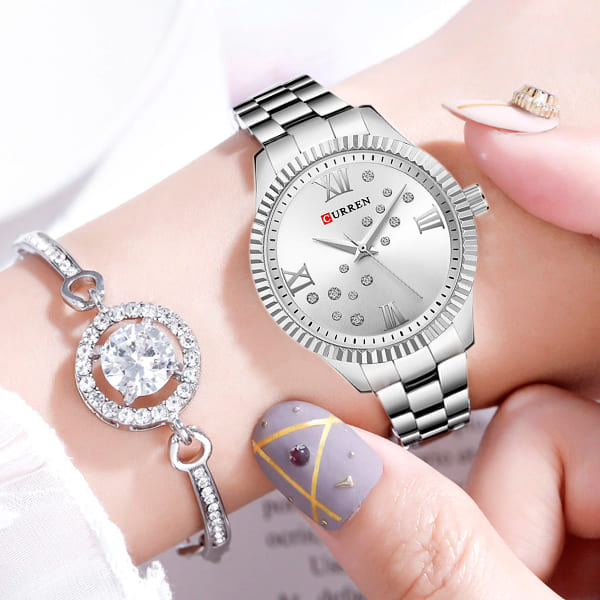 Reloj análogo curren 9009 - plateado - Imagen 5