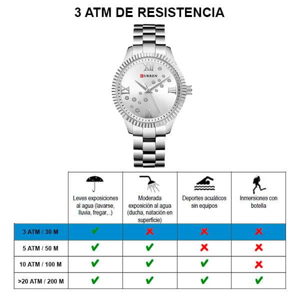 Reloj análogo curren 9009 - plateado - Imagen 6