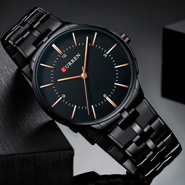 Reloj curren 8321 análogo - negro - Imagen 4