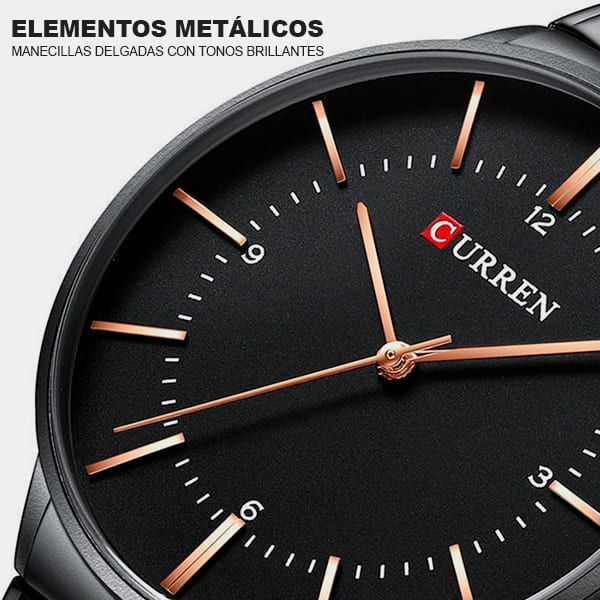 Reloj curren 8321 análogo - negro - Imagen 6
