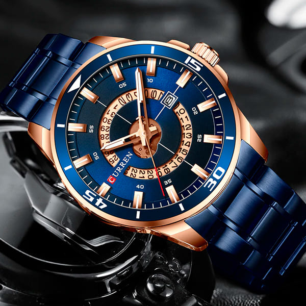 Reloj curren análogo 8359 - azul - Imagen 3