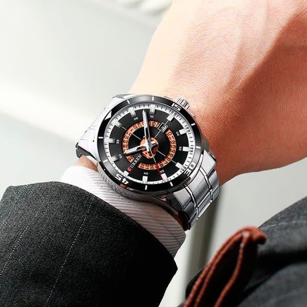 Reloj curren análogo 8359 - plateado - Imagen 6