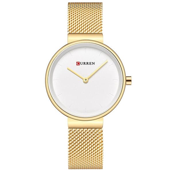 Reloj curren 9016 análogo - dorado