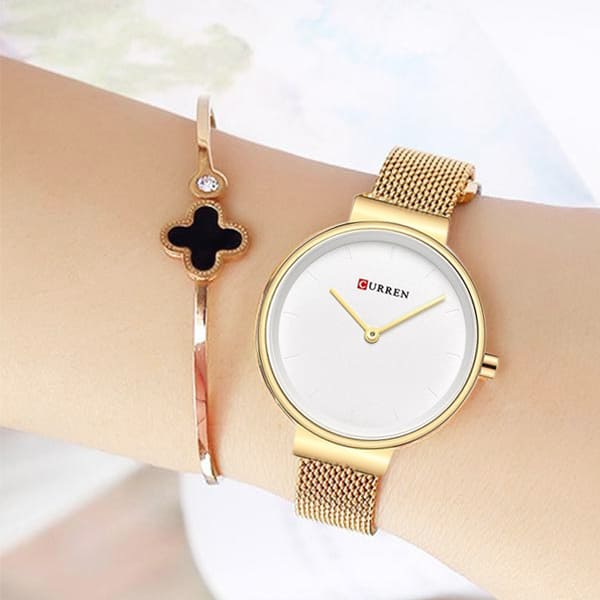 Reloj curren 9016 análogo - dorado - Imagen 5