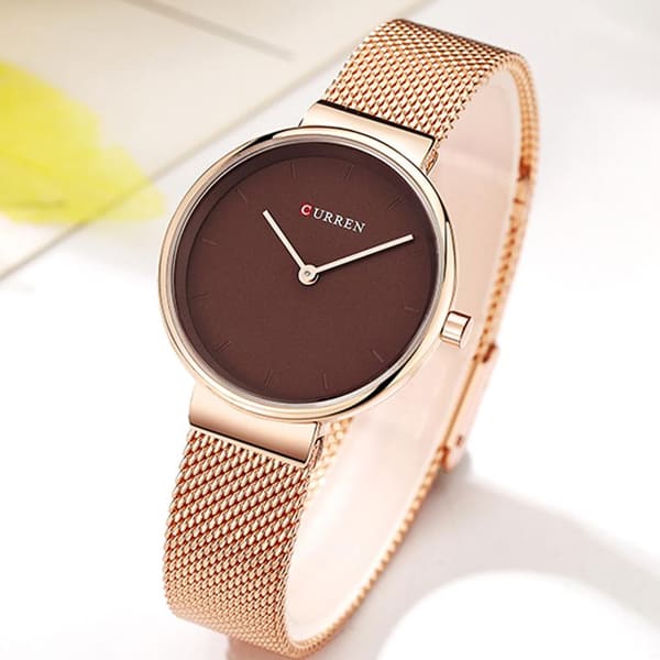 Reloj curren 9016 análogo - rosado - Imagen 3