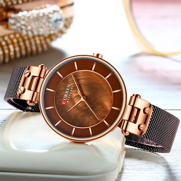 Reloj curren análogo 9056 - café - Imagen 3