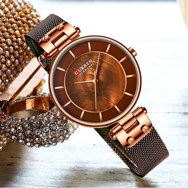 Reloj curren análogo 9056 - café - Imagen 4