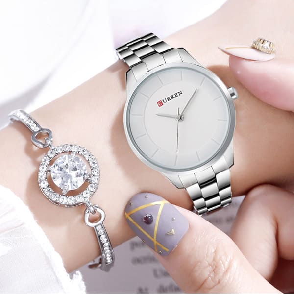 Reloj curren análogo 9015 - plateado - Imagen 4