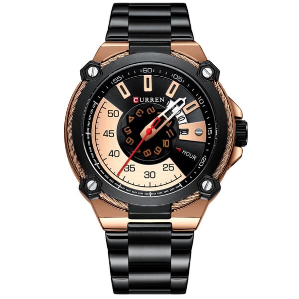 Reloj curren análogo 8345 - negro