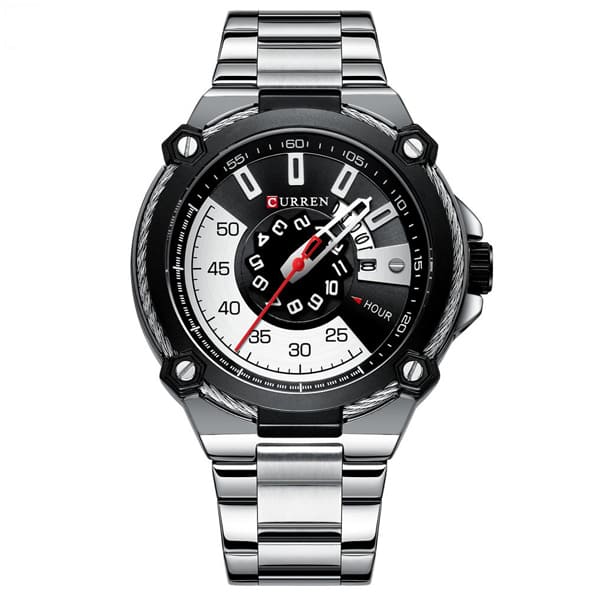 Reloj curren análogo 8345 - plateado