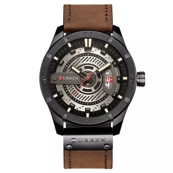 Reloj curren análogo 8301 - café