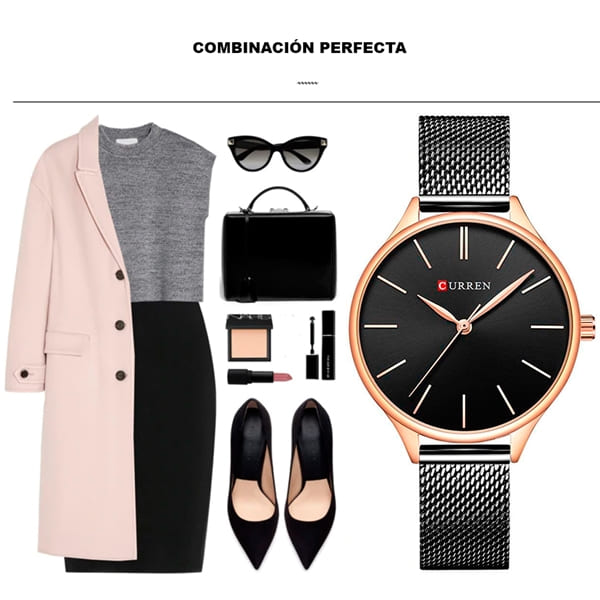 Reloj curren análogo 9024 - negro - Imagen 6