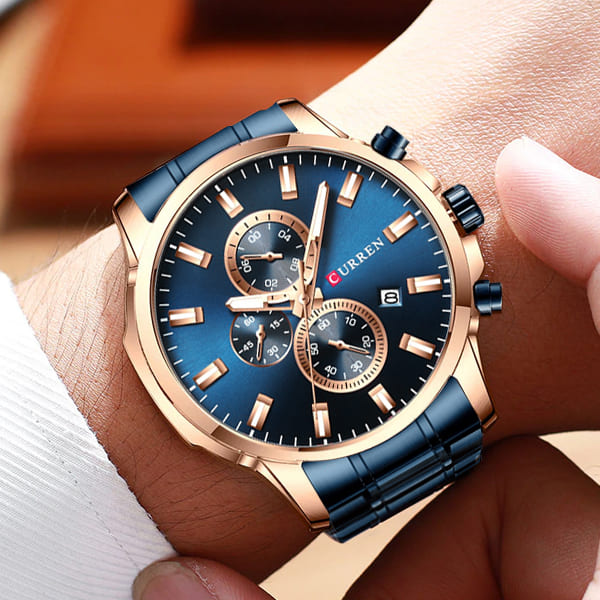 Reloj curren 8348 análogo - azul - Imagen 4
