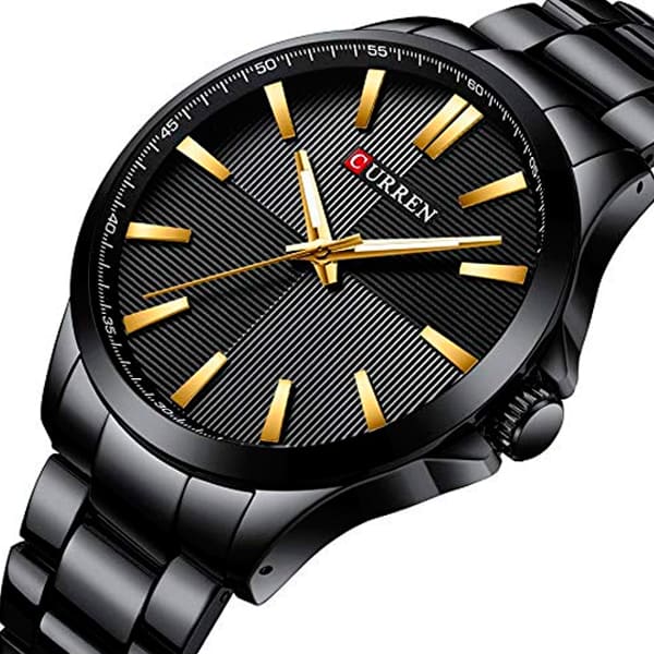 Reloj curren 8322 análogo - negro - Imagen 2
