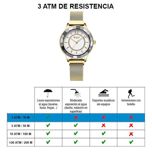 Reloj curren análogo 9066 - dorado - Imagen 6