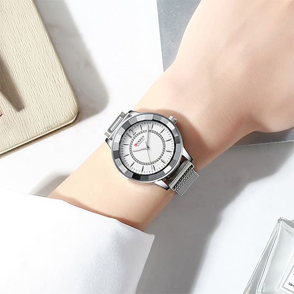 Reloj curren análogo 9066 - plateado - Imagen 5