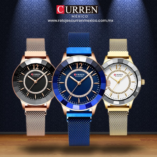 Lee más sobre el artículo Impecable y lindo reloj Curren 9066