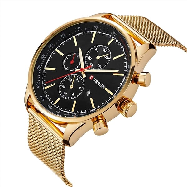 Reloj curren 8227 análogo - dorado - Imagen 2
