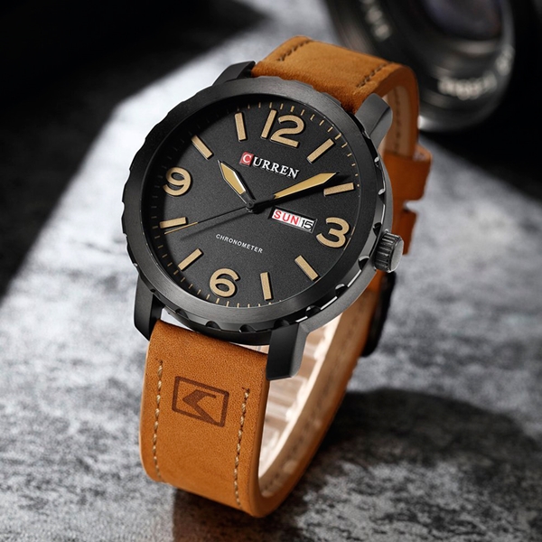 Reloj curren 8273 análogo - café - Imagen 4