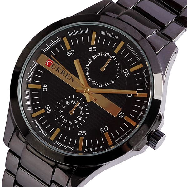 Reloj curren 8128 análogo - negro - Imagen 2