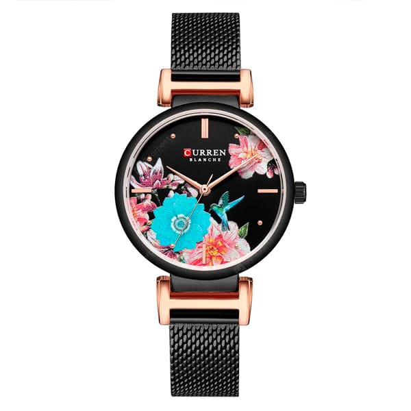 Reloj análogo curren 9053 - negro