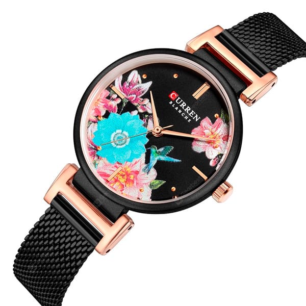 Reloj análogo curren 9053 - negro - Imagen 2