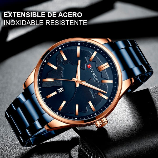 Reloj curren 8366 análogo - azul - Imagen 3