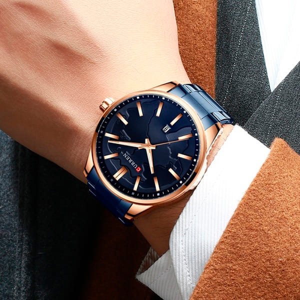 Reloj curren 8366 análogo - azul - Imagen 6