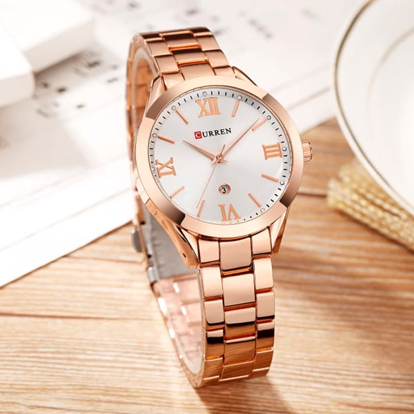 Reloj curren análogo 9007 - rosa/blanco - Imagen 3