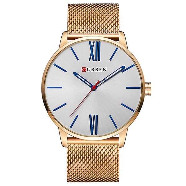Reloj análogo curren 8238 - blanco