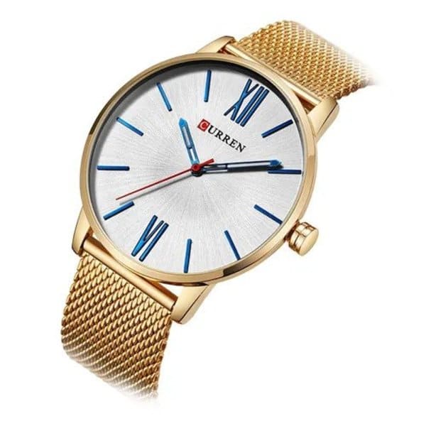 Reloj análogo curren 8238 - blanco - Imagen 2