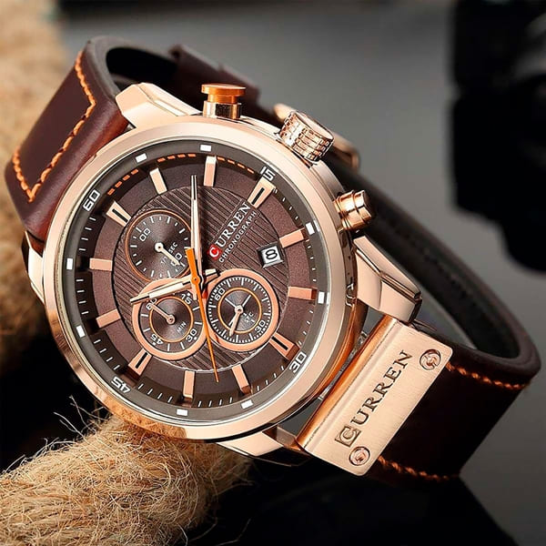 Reloj curren 8291 análogo - café - Imagen 4
