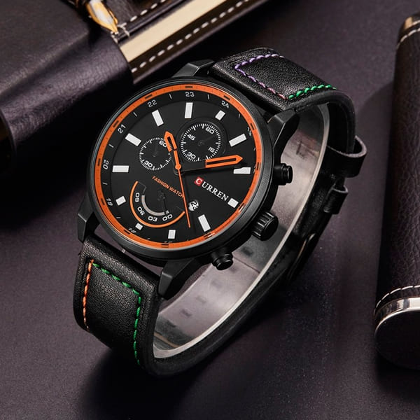 Reloj curren 8217 análogo - naranja - Imagen 4