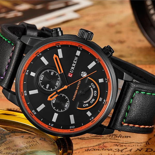 Reloj curren 8217 análogo - naranja - Imagen 3